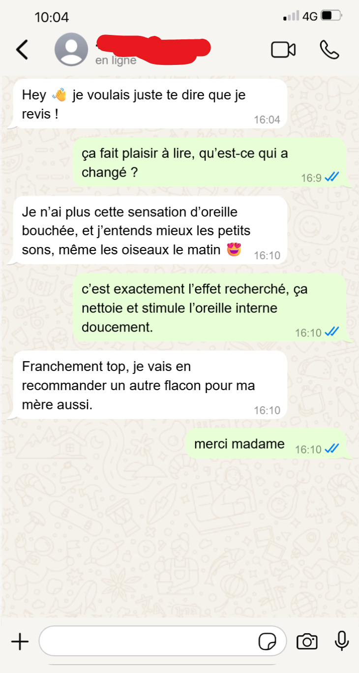 Soulagez la Douleur Auriculaire et les Acouphènes Naturellement – Huile Bio 30ml