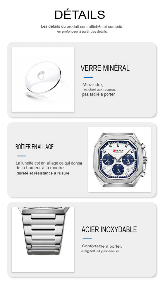 đ CURREN 8459 â LâĂLĂGANCE QUI SâIMPOSE DâELLE-MĂME