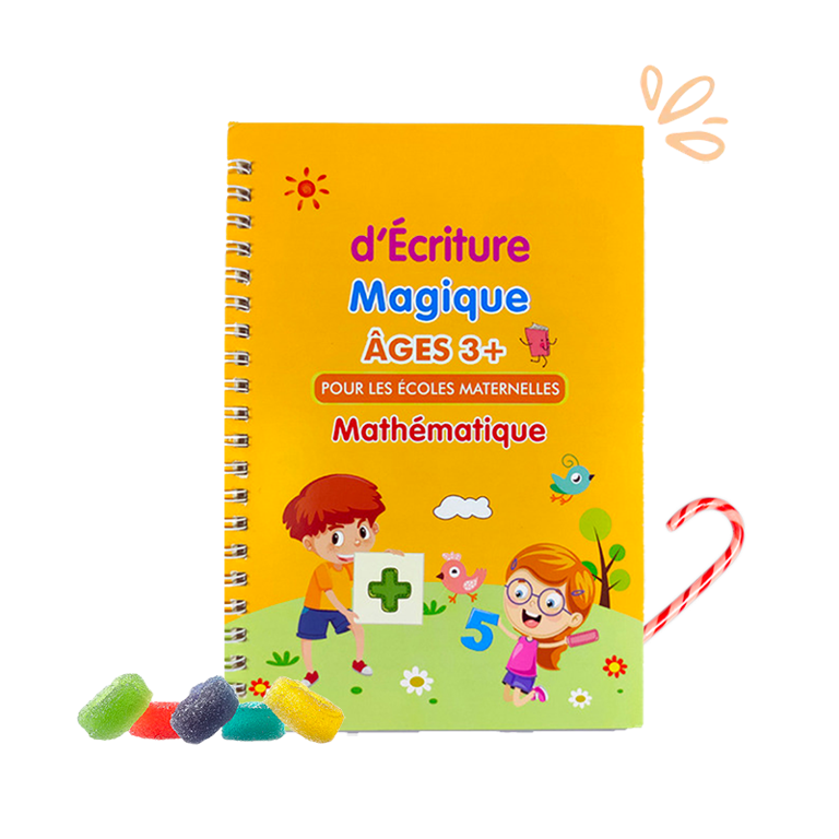 Offrez à votre enfant une longueur d’avance : l’écriture, premier pas vers la réussite (1 cahier acheter 3 cahiers offertes).