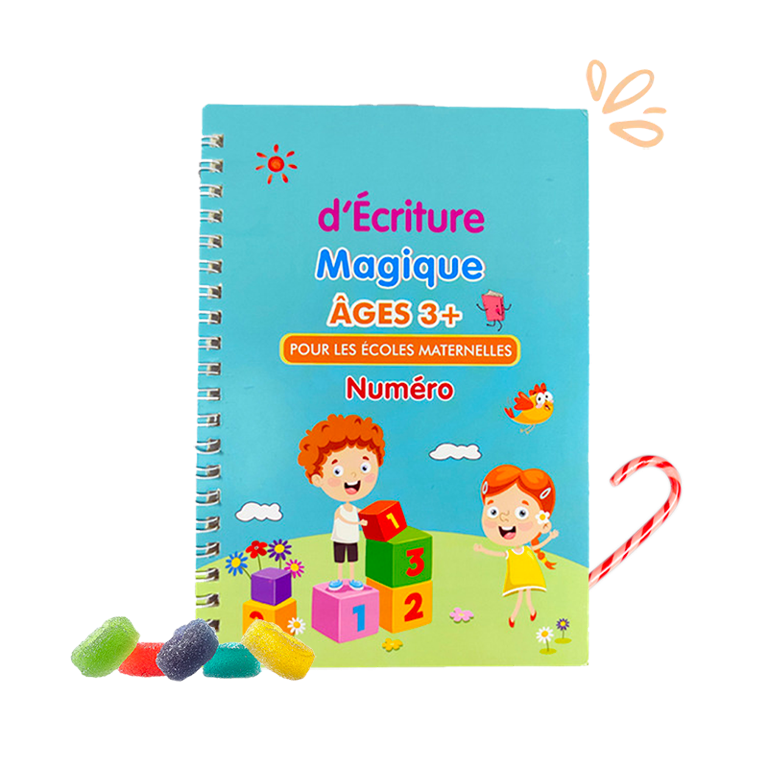 Offrez à votre enfant une longueur d’avance : l’écriture, premier pas vers la réussite (1 cahier acheter 3 cahiers offertes).
