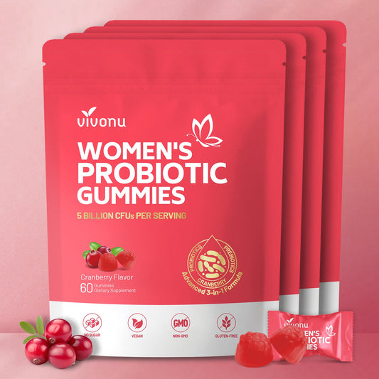 Harmony Femme™ Probiotiques pour l’équilibre intime — Gummies au goût naturel