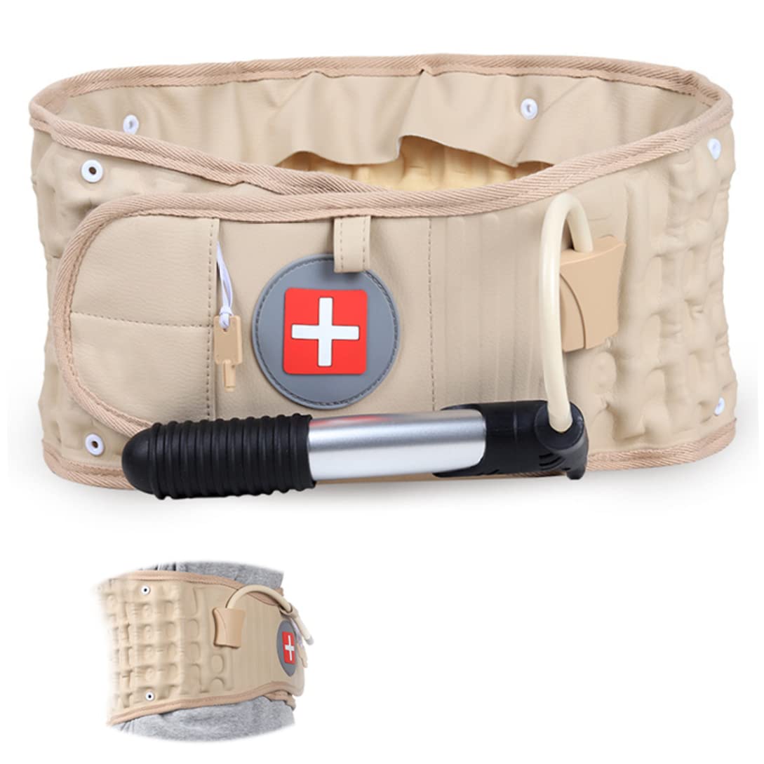 Ceinture Lombaire Gonflable Décompressive — Soulagement Naturel et Instantané du Dos