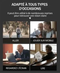 👓 VisionPlus™ – Les lunettes intelligentes qui adaptent votre vision automatiquement  Voyez mieux.