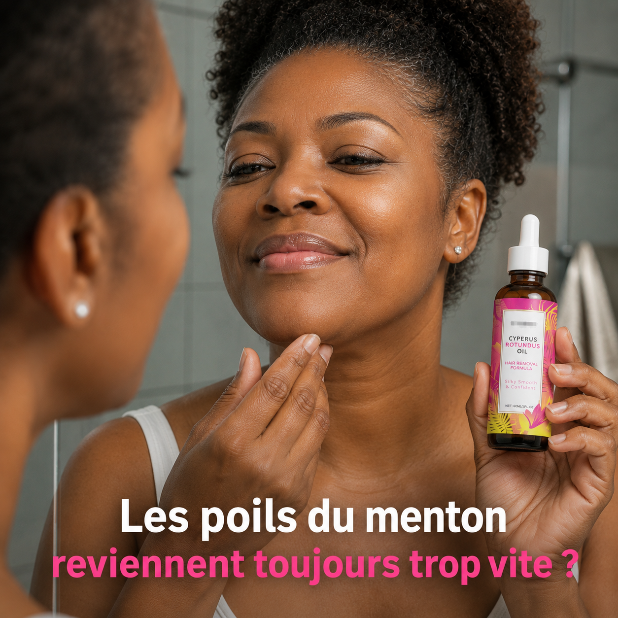 🌿 CYPERUS ROTUNDUS OIL L'huile naturelle qui aide à ralentir la repousse des poils et à retrouver une peau plus lisse
