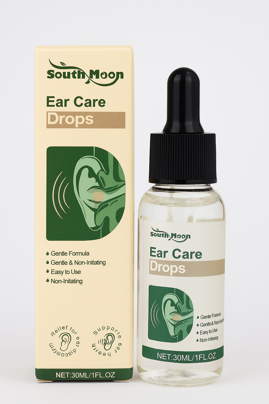 Soulagez la Douleur Auriculaire et les Acouphènes Naturellement – Huile Bio 30ml