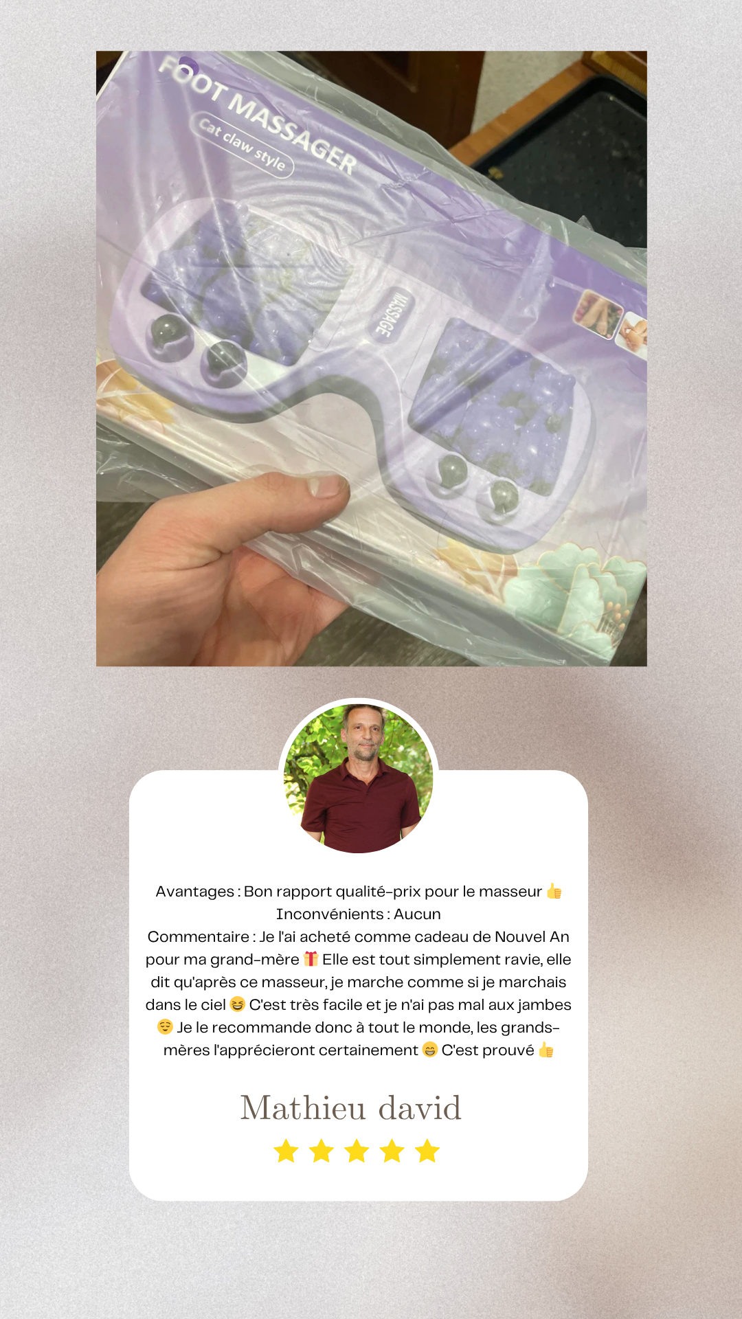 Retrouvez des pieds légers et détendus en 5 minutes par jour avec PiedZen™ — une solution simple, rapide et efficace contre les tensions plantaires.
