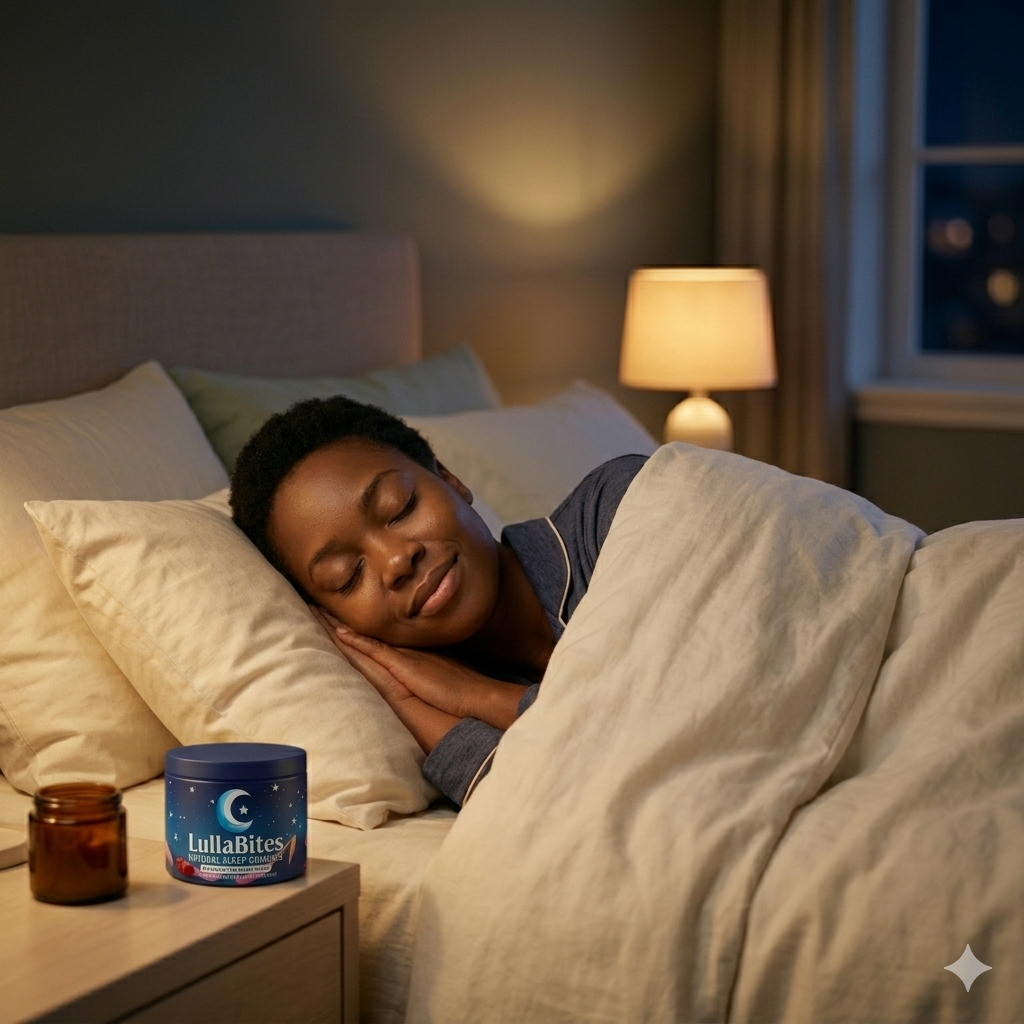 Retrouver un sommeil naturel, pour vous et ceux qui comptent le plus avec LULLABITES GUMMIES