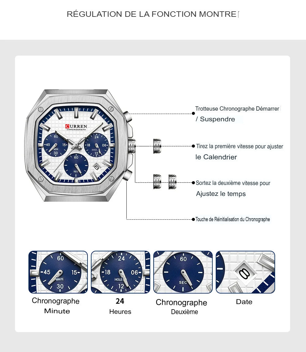 💎 CURREN 8459 — L’ÉLÉGANCE QUI S’IMPOSE D’ELLE-MÊME