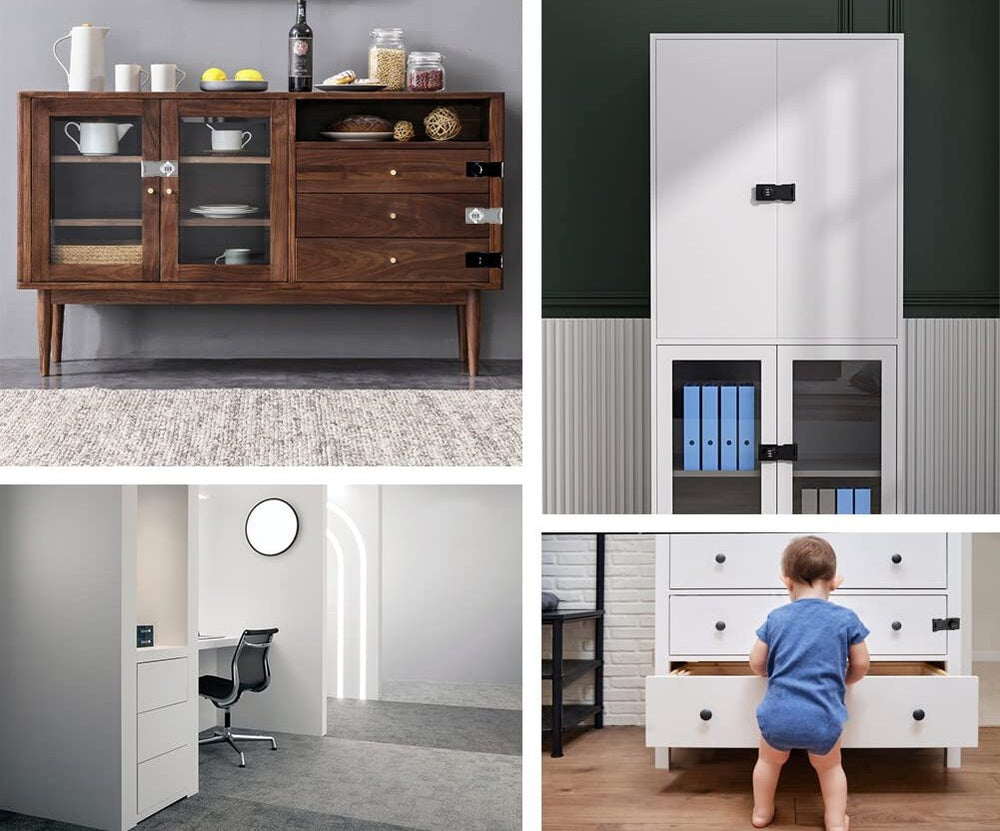 Découvrez un monde de commodité et de la sérénité avec les serrures à mot de passe SmartLock™ pour armoires.