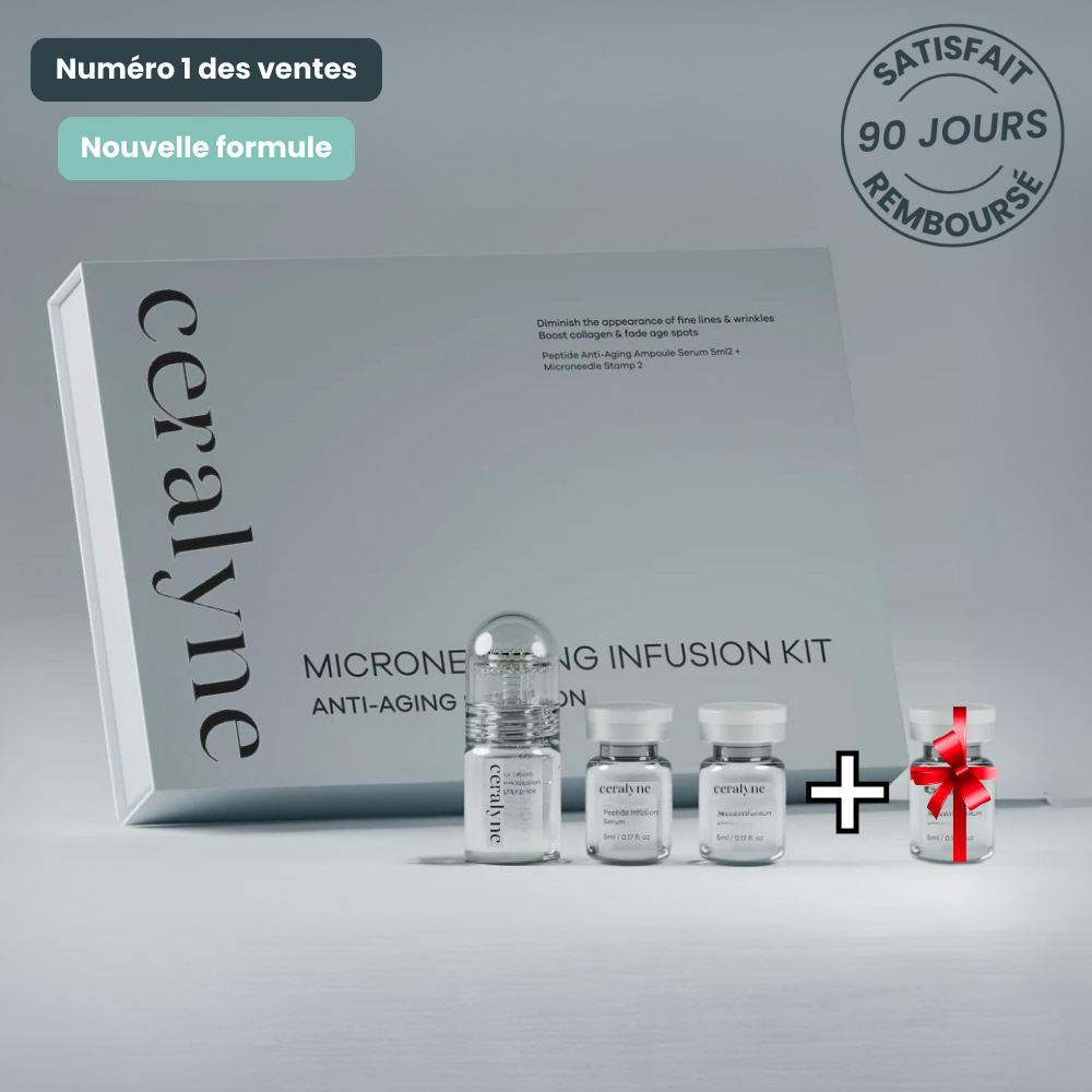 Éternelle™ Infusion Kit Rajeunir visiblement votre peau en agissant là où les crèmes classiques n'ont jamais pu pénétrer.